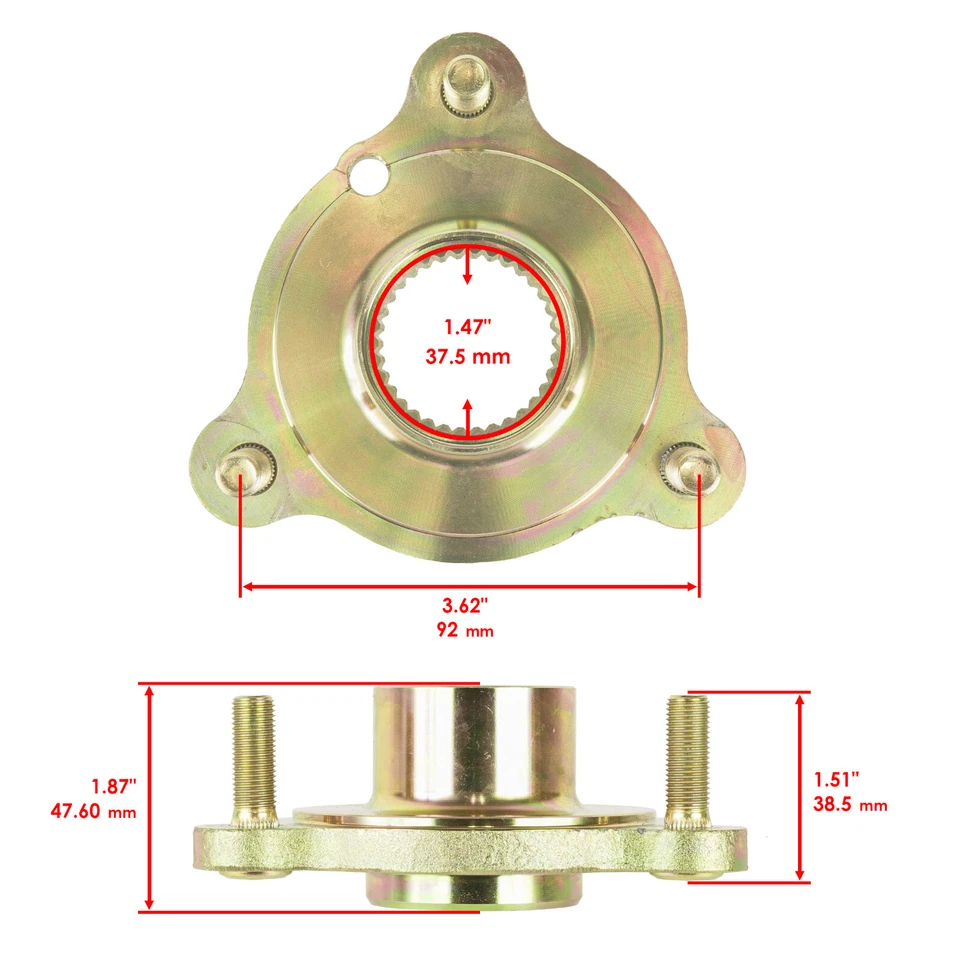 Ошейник ступицы звездочки задней оси для Polaris Trail Boss 330 2005 2006 2007 - 2013 - Изображение 2 из 4