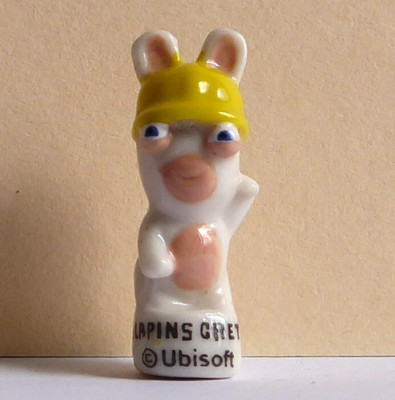 Animal Rabbids Rabbids Hat Bean - 2019 - Helmeted Rabbit Rabbit
