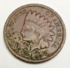 1909 P Indian Head Cent Penny  *F DETAILS - FINE DETAILS*  **FREE SHIPPING**