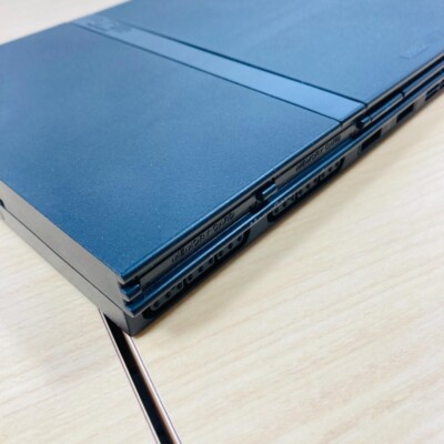 Sony PS2 PlayStation2 Slim SCPH-70000 Black Game Console Set