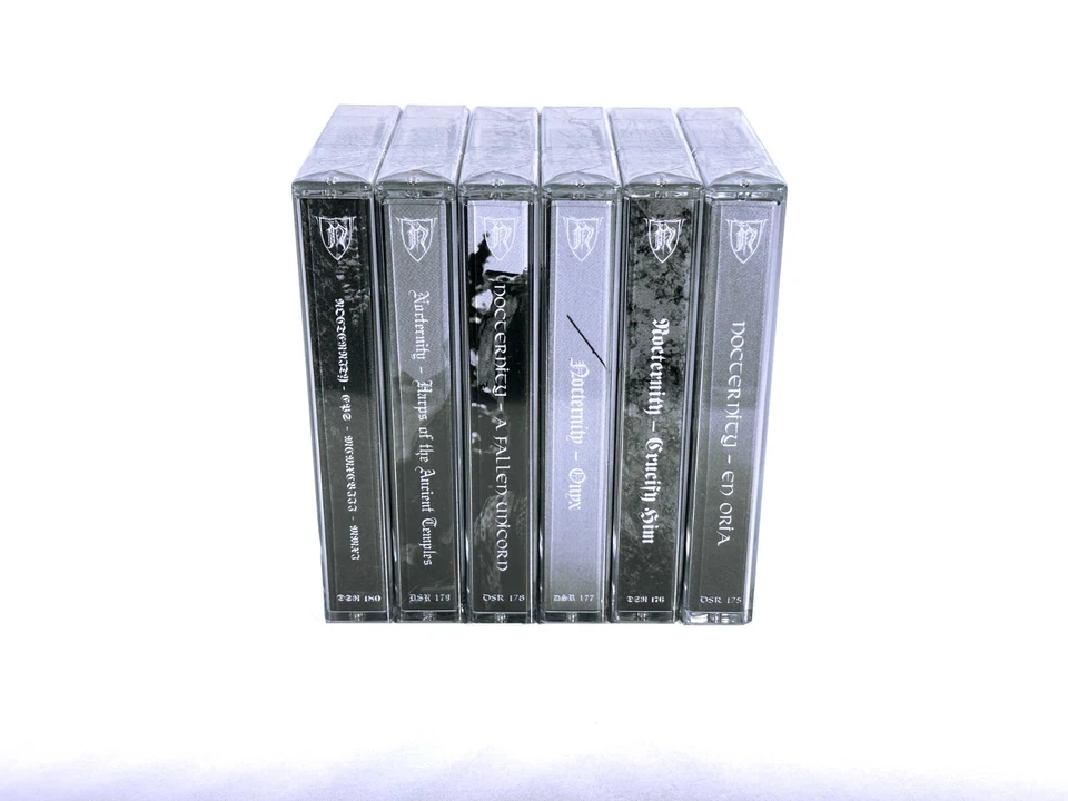 NOCTERNITY 6x Cassette Tapes Abigor Emperor Lunar Aurora - Image 3 of 4
