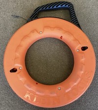 Klein Tools 125' 1/8'' Wide Steel Fish Tape 56003
