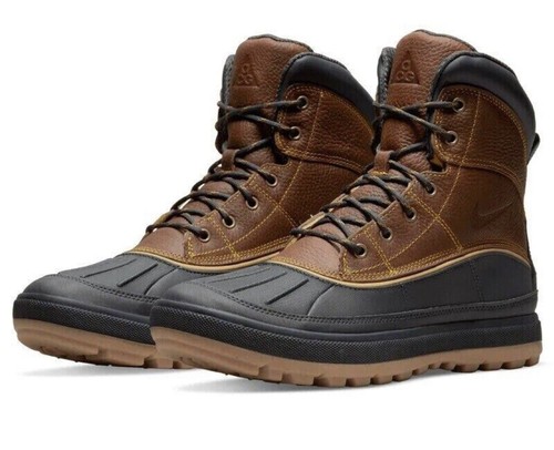 Nike ACG Woodside II Leather Duck Boots Dark Gold Leaf 525393-770 Mens Size  11 | eBay