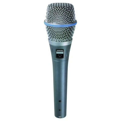 Shure BETA 87A | Supercardioid Condenser Microphone