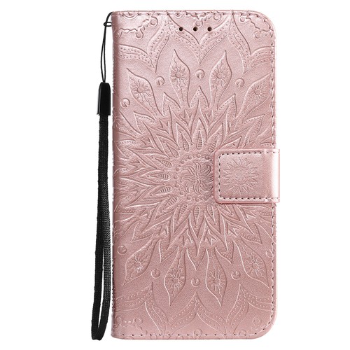 Case for Samsung A34 5G A12 A22 Flower Pattern PU Leather Flip Wallet Case Cover - Picture 8 of 20