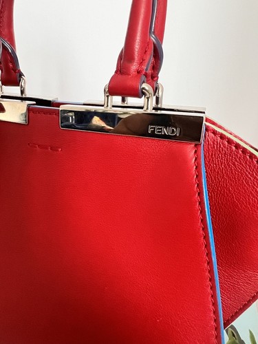 Fendi rojo oscuro mini 3 días - Imagen 2 de 22