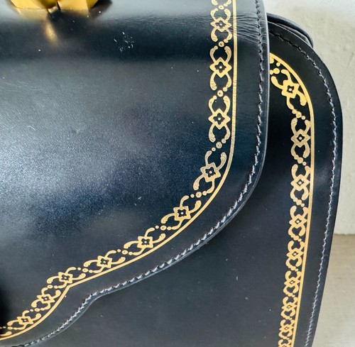 GUCCI CRYSTAL TIGERHEAD BAMBOO BAG BLACK - Bild 5 von 21