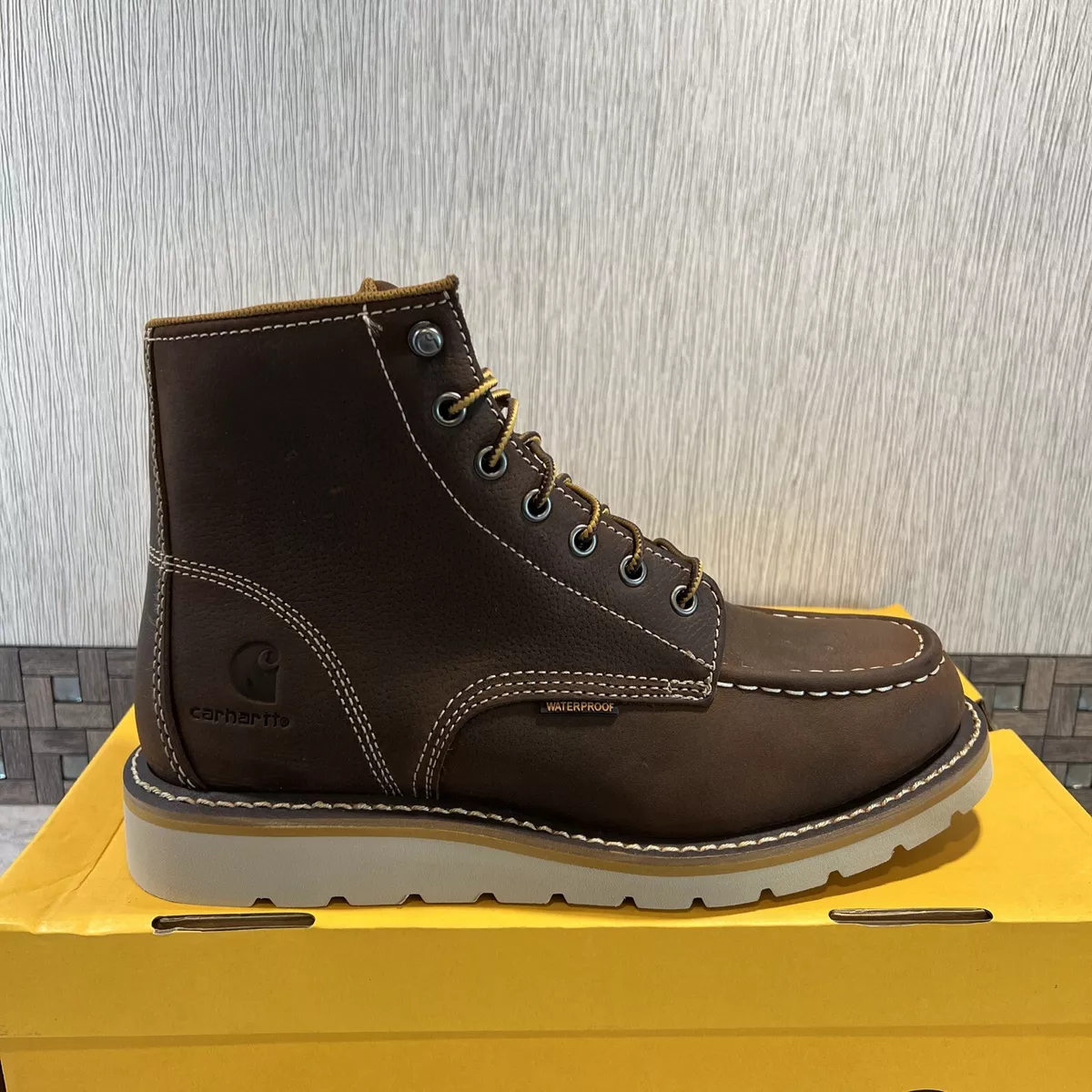 Waterproof moc cheap toe