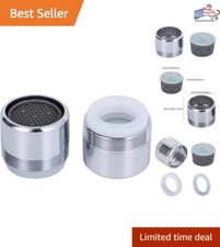 2 Pack Sink Faucet Aerator - Male  Female Dual Thread - Water  Energy Saving