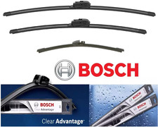 Set of 3 Bosch Wiper Blade Left + Right + REAR For 2013 - 2019 Ford Escape
