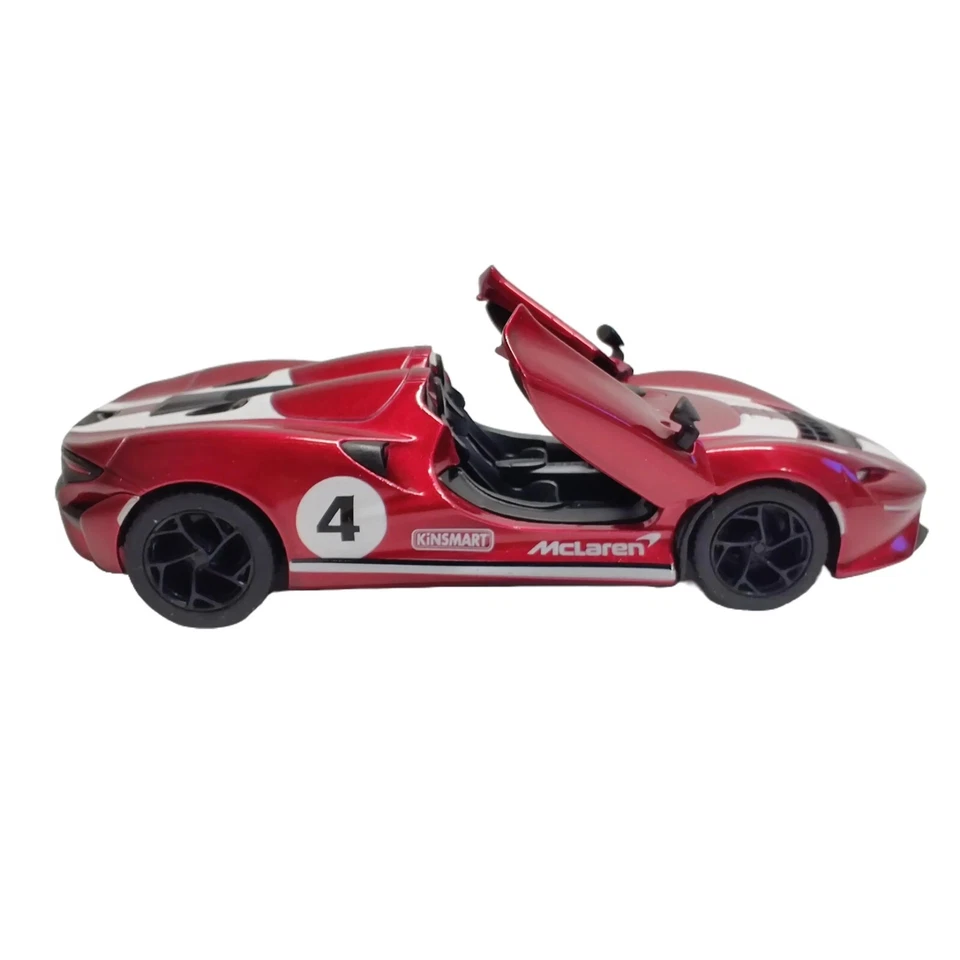 KINSMART 1:36 escala MCLAREN ELVA (Ediciones de Entrega) coche de juguete modelo fundido a presión (BOLLO) Foto 3 de 4