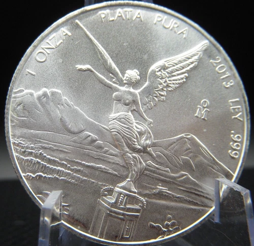 2013 One Troy Oz Libertad BU .999  From Banco de Mexico from orig. tube   C2024