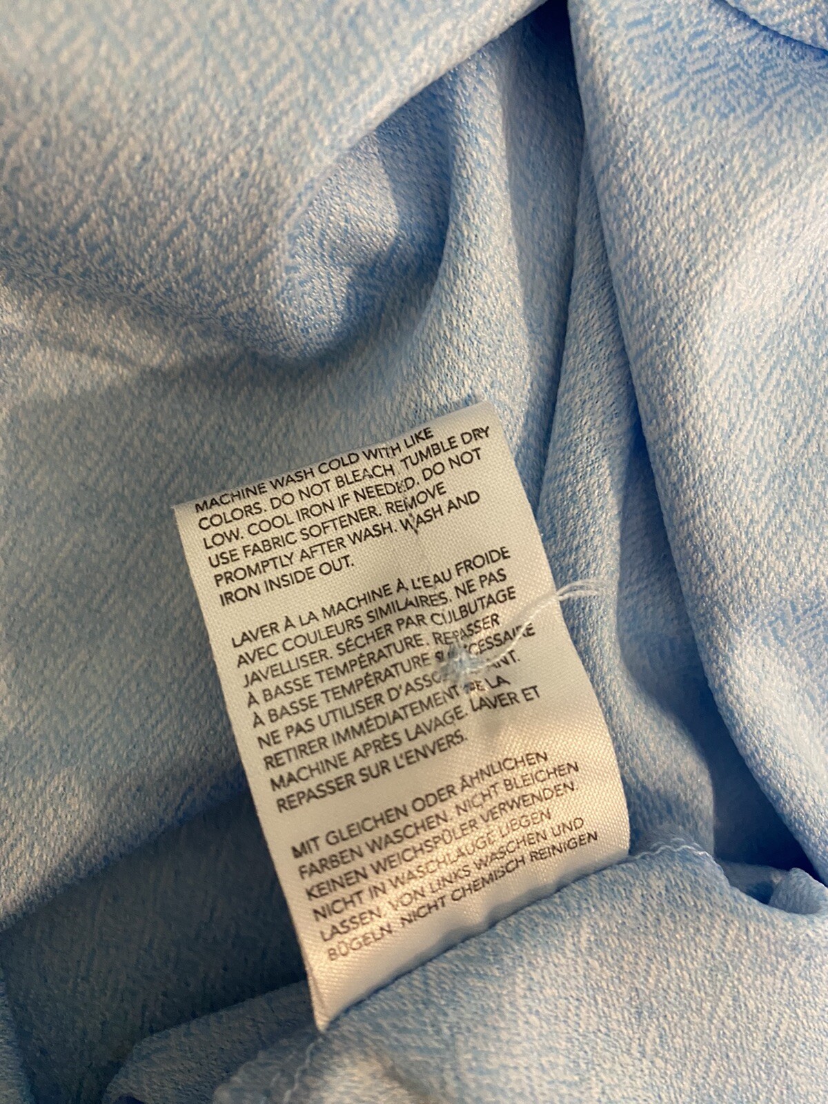 NIVO WOMEN'S GINGER SHORT SLEEVE POLO MEDIUM ICE BLUE NEW NWT