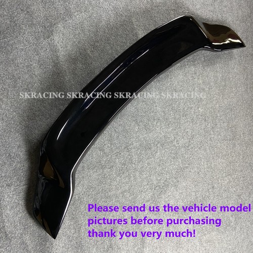 Gloss Black FRP Rear Trunk Spoiler Lip Wing Fit For VW Volkswagen CC 2009-2018 - Picture 3 of 22
