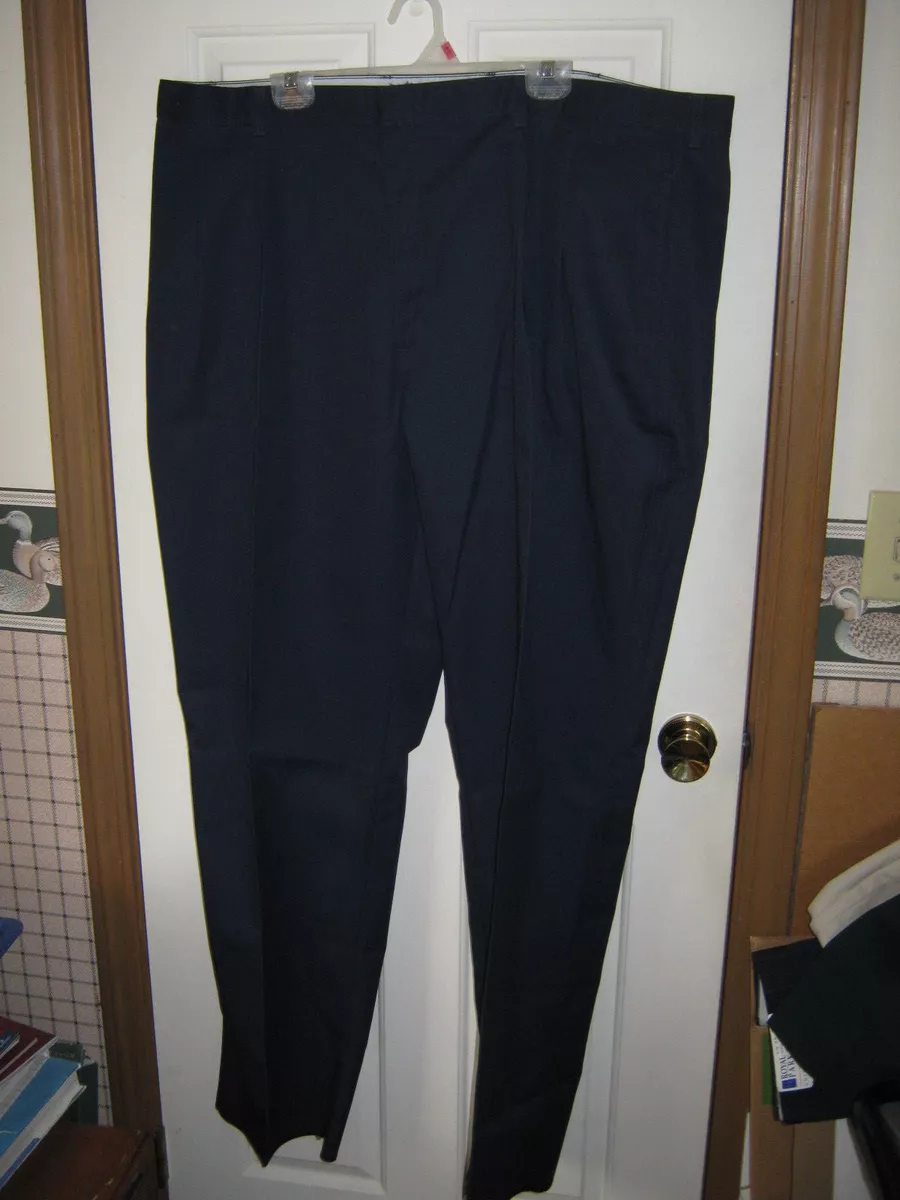 Men's navy blue uniform pants 2025