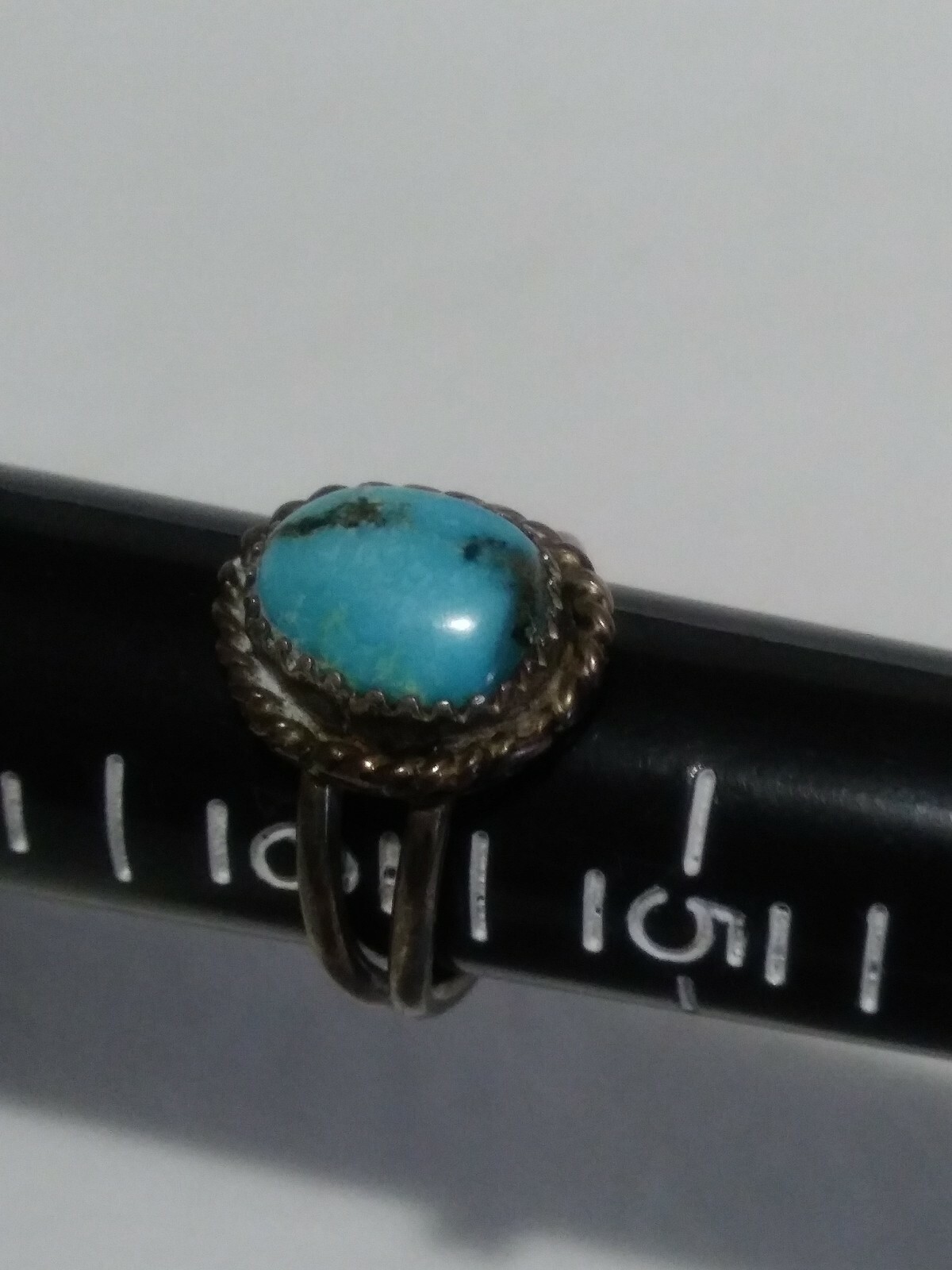 Native American Ring, Signed, Native American B13 - image 3