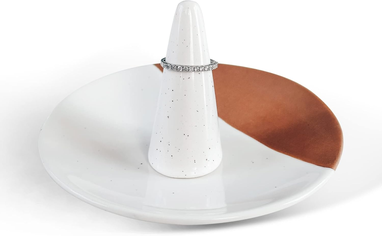 Mora Ring Dish - Jewelry Holder for Wedding/Engagement Rings, Bathroom Vanity, N-image