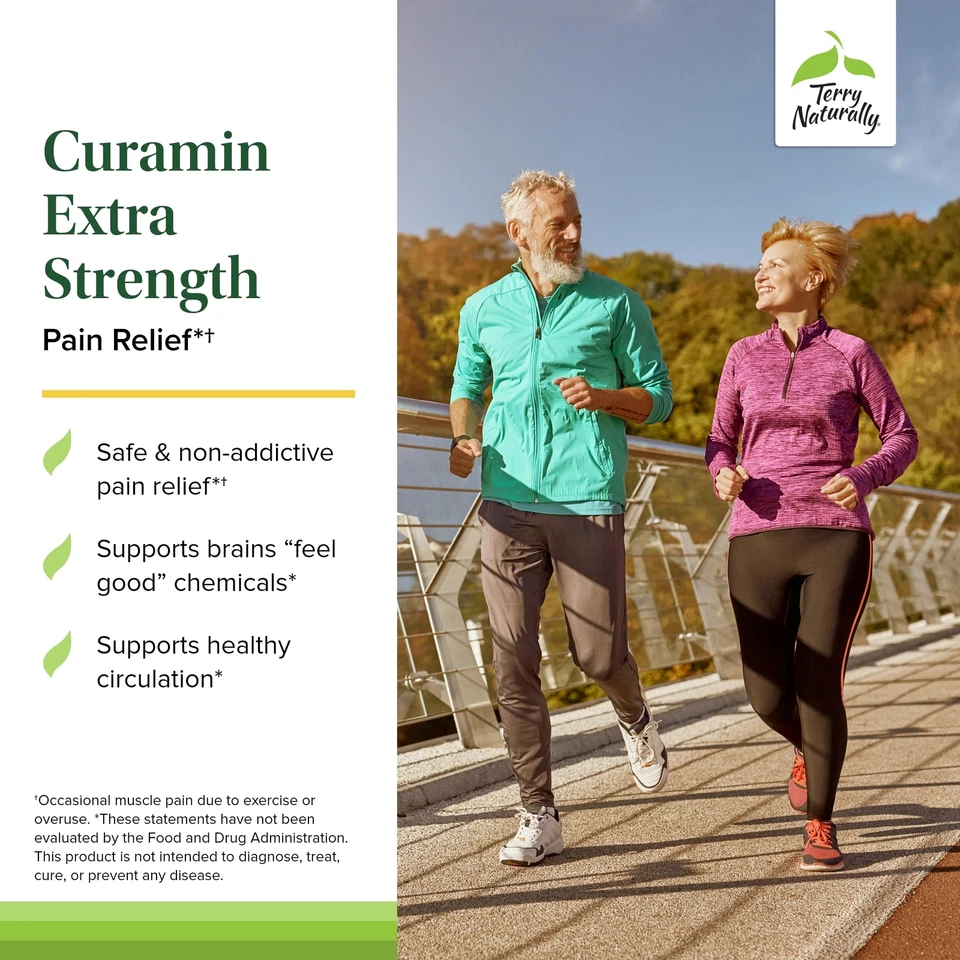 Травяная добавка Curamin Extra Strength 120 штук для облегчения боли - Изображение 3 из 4