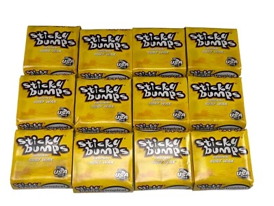 Sticky Bumps Tropical Water Surf Wax 12 Bars