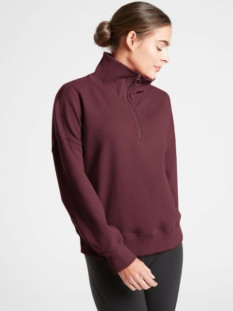 Athleta Womens Cozy Karma Pullover 