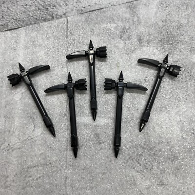 5x Dwarf Hammer Pick Axe Blocks Weapons Accessories for Lotr Minifigures C10b517