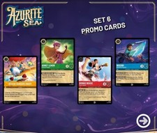 Disney Lorcana Azurite Sea FOIL Promo Card Set