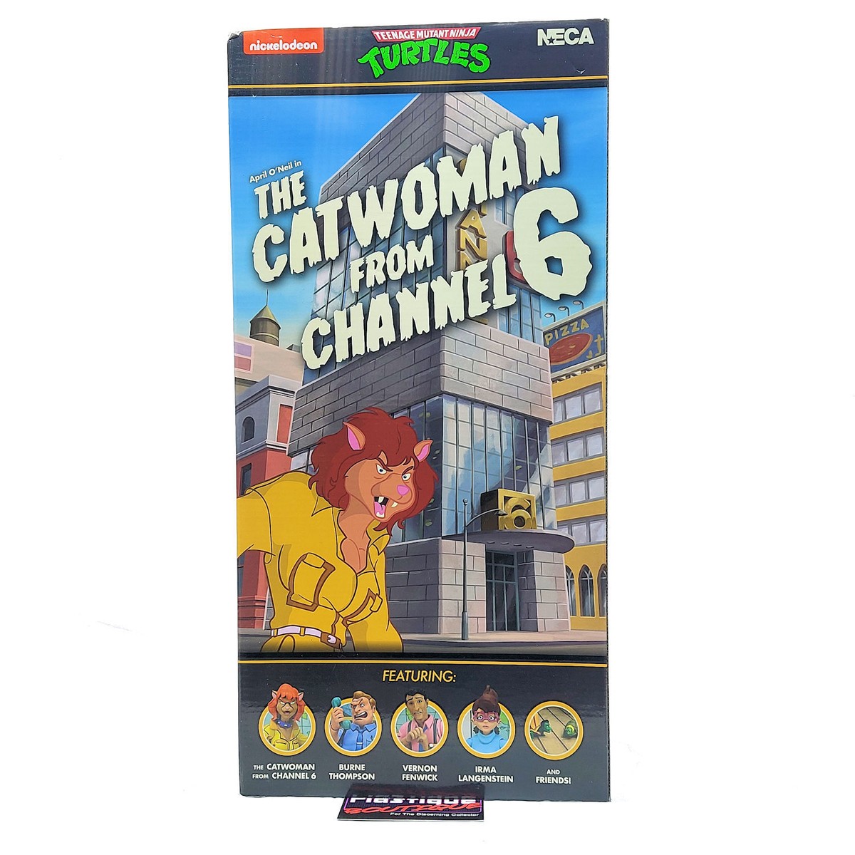 NECA TMNT Catwoman From Channel 6 SEALED 4 PACK IRMA APRIL VERNON
