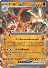 Pokemon TCG GCC Golem ex MEW 076/165 Italiano EXC/NM 151 REG
