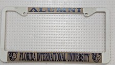 FIU Florida International University License Plate Frame Tag Miami