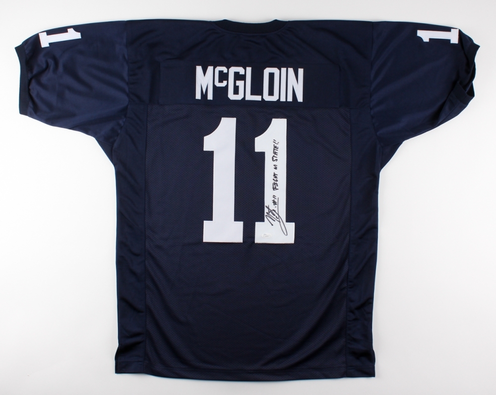 Matt McGloin Signed Penn State Nittany Lions Jersey Inscribed "Fight on State!!" 