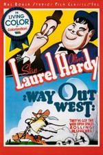 Laurel And Hardy Way Out West Movie Poster - 27x40
