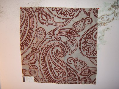 Lee Jofa Groundworks, Paisley Flock, Various Colors and Sizes Available