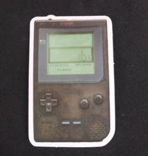 Handheld Game System 80s/90s Sticker 2.25" x 1.5" (AK)