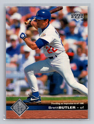 1997 Upper Deck - Brett Butler #90 Los Angeles Dodgers Baseball Card | eBay
