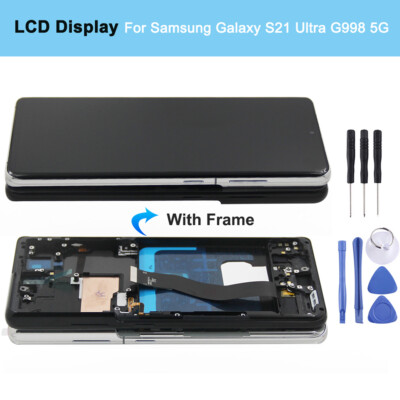 OLED Bildschirm LCD Display Touch Digitizer für Samsung Galaxy S21 Ultra G998 5G