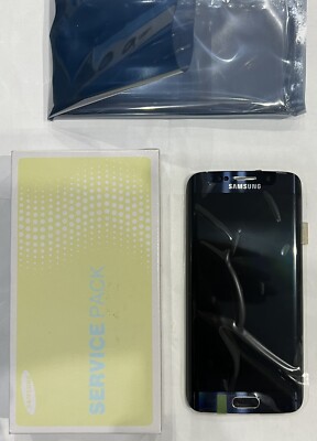ORIGINAL SAMSUNG GALAXY S6 EDGE G925F SCHWARZ LCD SERVICE PACK NEU DISPLAY BILDSCHIRM