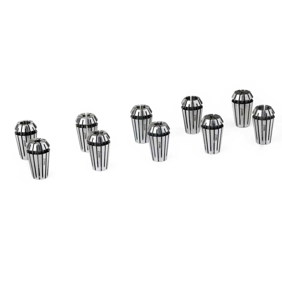 ULTRA PRECISION ER16 COLLET SET 3/32 TO 3/8" 10PCS TIR0.0002"/5μm CNC TOOLS - Image 2 of 4