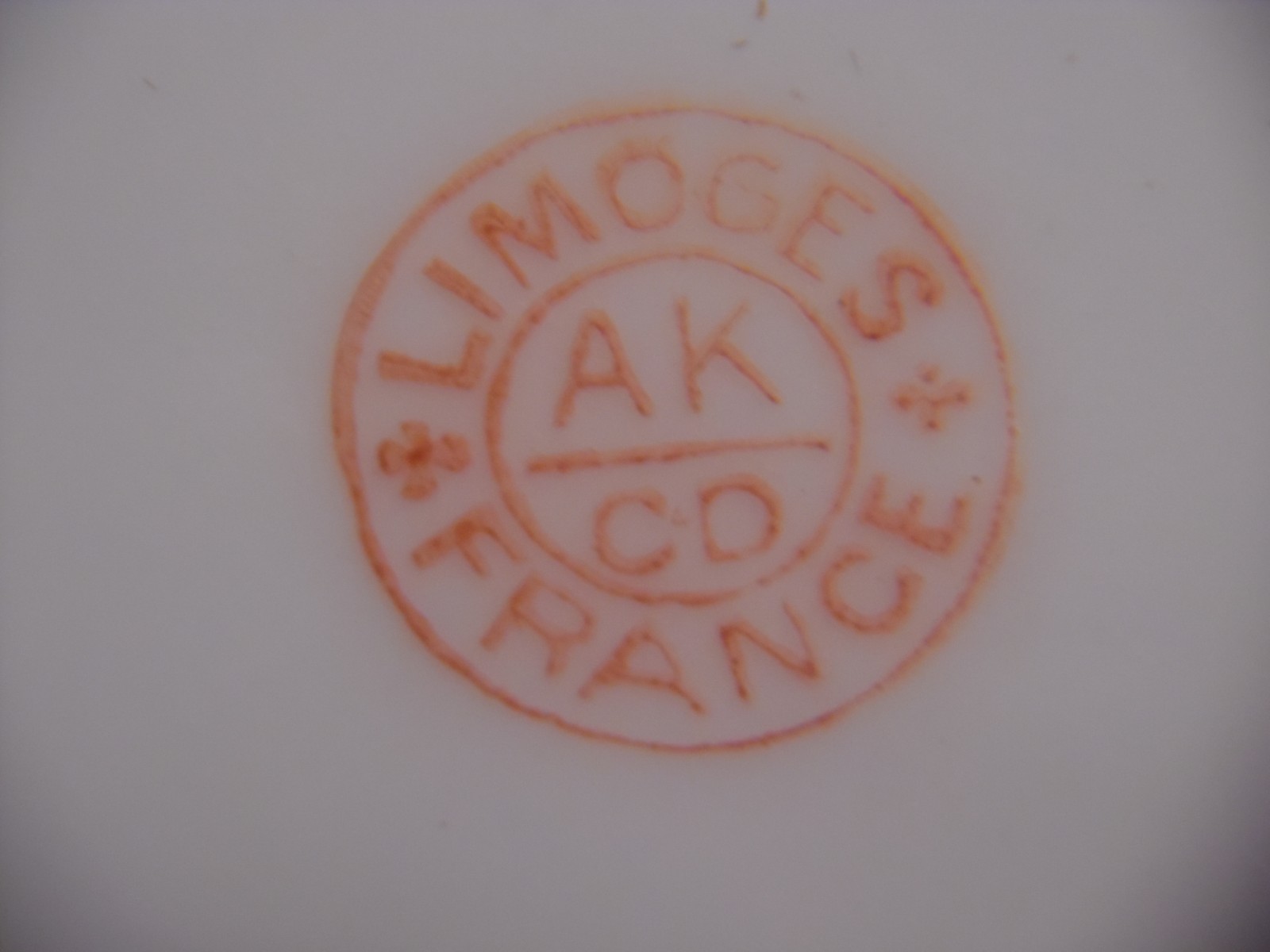 2 Antique AK CD Limoges France Porcelain Hand Painted Floral Plates 6 3/4" eBay