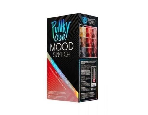 Interruptor de estado de ánimo de color Punky activado por calor cambio de color de cabello rojo a rosa - Imagen 11 de 11