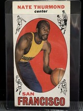 1969 Topps NATE THURMOND Basketball Trading Card #10 San Francisco