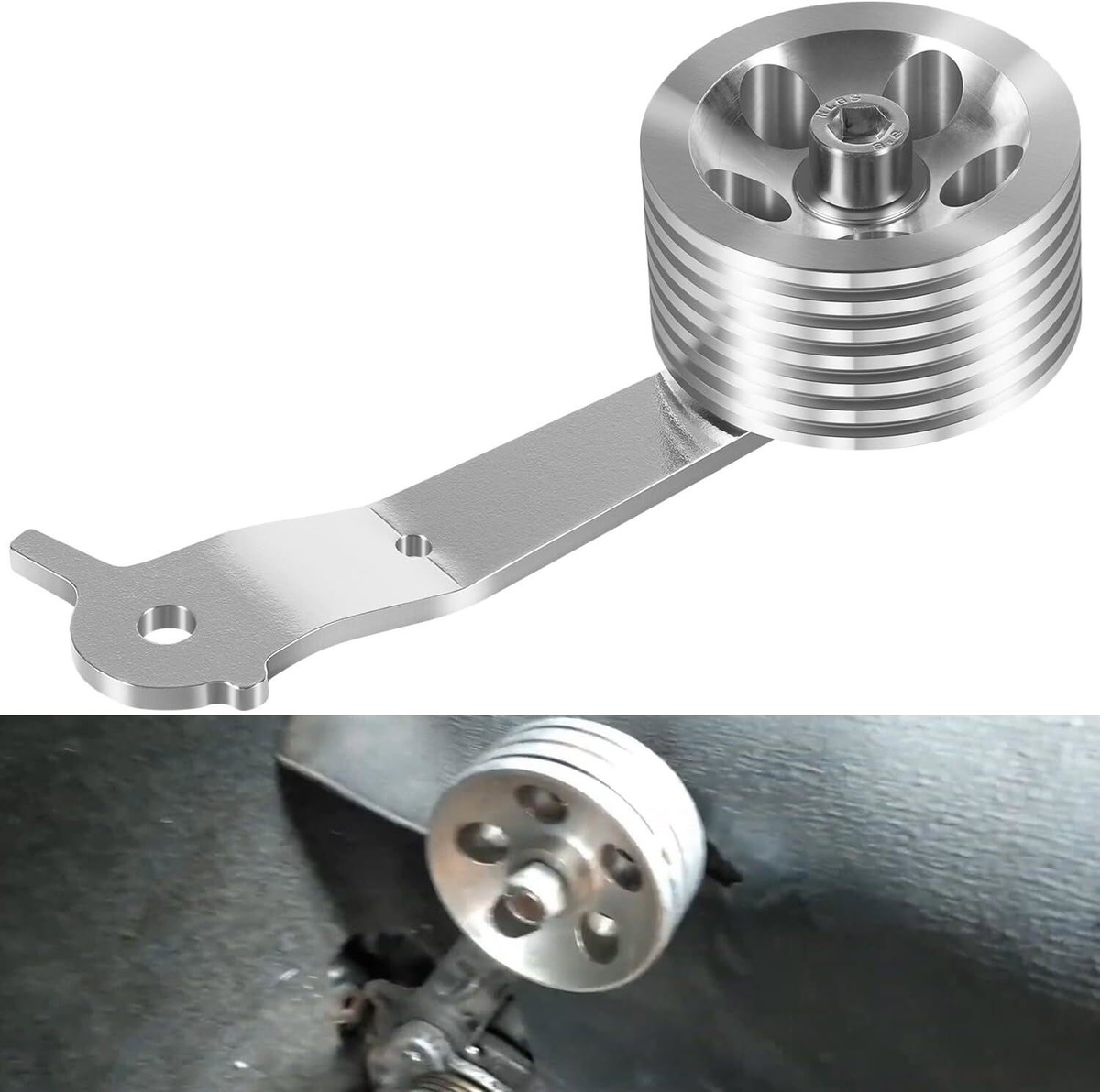 8511 Billet Aluminum Roller Gas Pedal For Volkswagen Type 1
