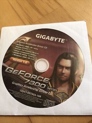 CD Gigabyte Tech GeForce 7300 Series Version 1.6 Graphics Accelerator Driver