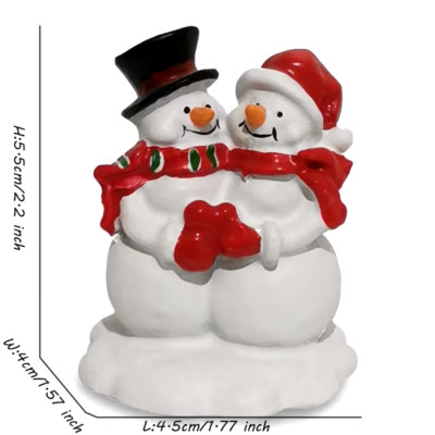 Christmas Village Set Accessories Kids Playing Figurine Collectible Decorations