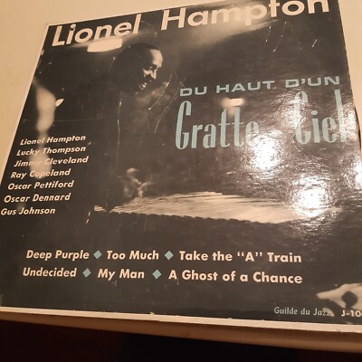 LionelHampton,  du haut d'un Gratte - Ciel, Jazz, LP Vinyl