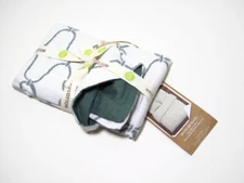 West Elm Organic Cotton Emerald Bristol Matelasse Euro Pillow Cover Sham New