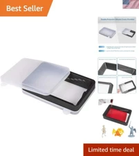 Premium Anodized Aluminum 3D Resin Tank with Easy Install FEP Film & Steel Ring