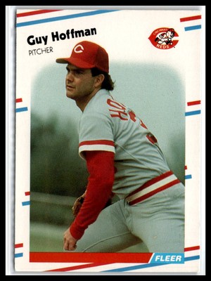 Guy Hoffman 1988 Fleer #235 Cincinnati Reds