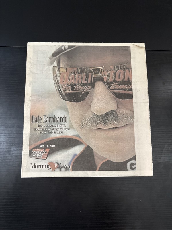 Dale Earnhardt #3 Memorabilia Lot | Newspapers, Calendars, Decals (See Photos)
