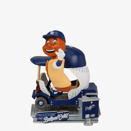 Dodger Dog Los Angeles Dodgers Bullpen Cart Bobblehead MLB Baseball