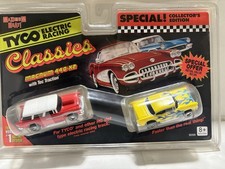 Tyco Classics Special Collectors Edition Magnum 440-X2 55 Red Nomad 57 Yel Chevy
